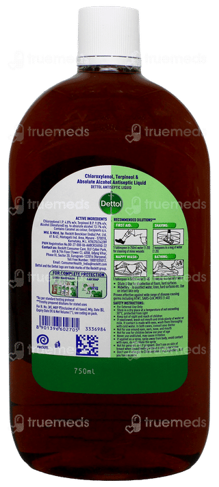Dettol Antiseptic Liquid 750Ml